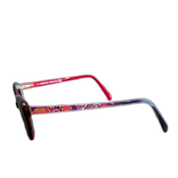 Emilio Pucci Sunglasses EP 5031-3 071 52-15-140 Cat Eye Red Printed Frames Women main image 14